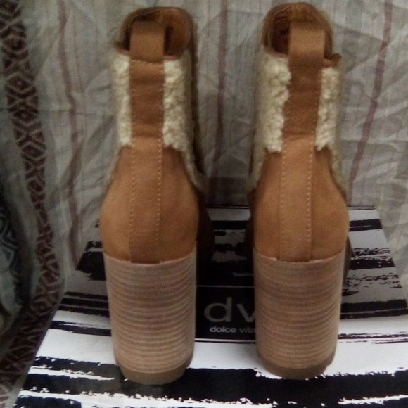 Dolce Vita Dilla Platform Lug Booties Size 5 - Picture 5 of 9